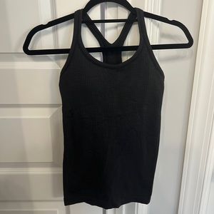 Lululemon Black Y-Back Tank Top